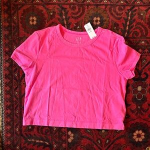 GAP Bright Pink Short Sleeve Tee